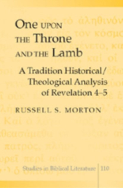One Upon the Throne and the Lamb, Russell S. Morton - Gebonden - 9781433100710