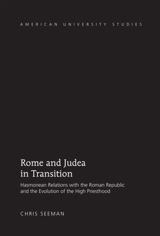 Rome and Judea in Transition