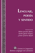 Lenguaje, Poesia Y Sentido | Alvarez-Detrell, Tamara ; Paulson, Michael G ; Gonzalez Rivera, Melvin | 