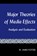 Major Theories of Media Effects, W. James Potter - Paperback - 9781433169519