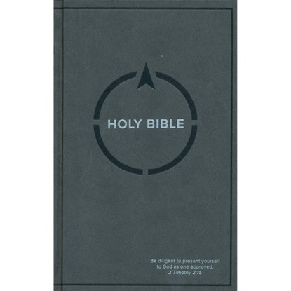 CSB Drill Bible, Gray Leathertouch Over Board, Csb Bibles by Holman - Gebonden - 9781433644337