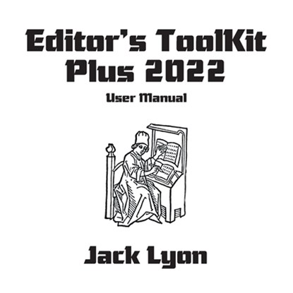 Editor's ToolKit Plus 2023: User Manual, Jack Lyon - Paperback - 9781434104946