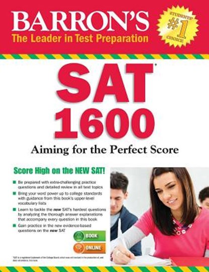 Barron's SAT 1600 with Online Test, Linda Carnevale ; Roselyn Teukolsky - Paperback - 9781438009995