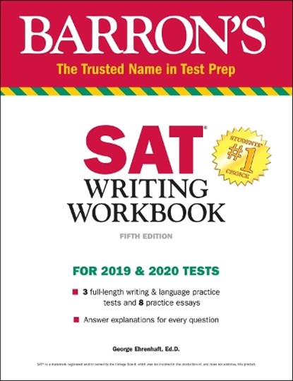 SAT Writing Workbook, George Ehrenhaft - Paperback - 9781438011714