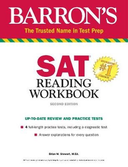 SAT Reading Workbook, BRIAN W.,  M.Ed. Stewart - Paperback - 9781438011776
