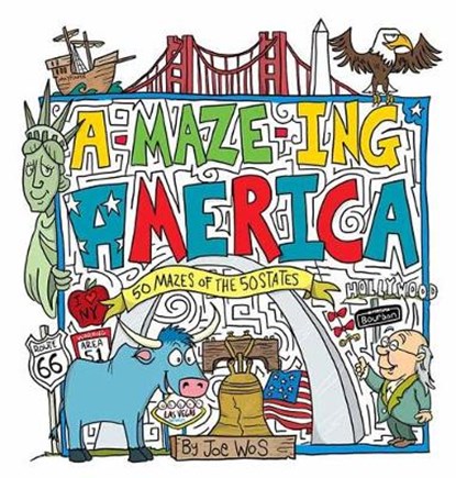 A-maze-ing America, WOS,  Joe - Paperback - 9781438012261
