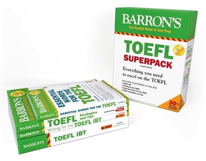 TOEFL iBT Superpack, Pamela J. Sharpe ; Stephen J. Matthiesen - Paperback - 9781438078847
