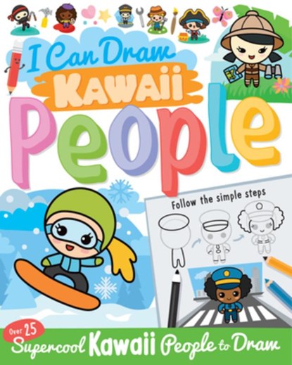 I Can Draw Kawaii People, Calver Paul - Paperback - 9781438089966