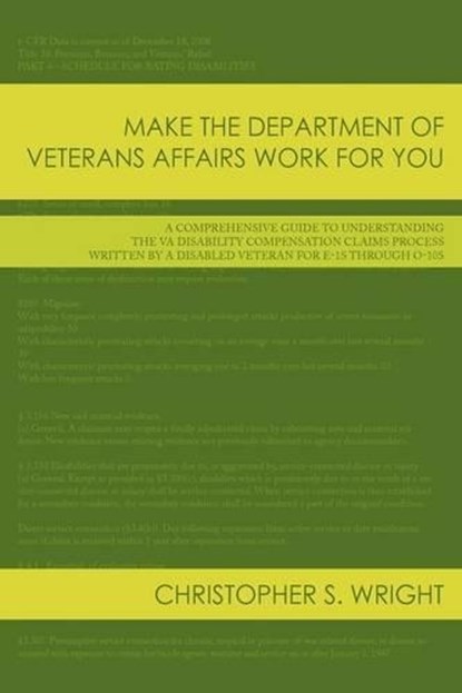 Make the Department of Veterans Affairs Work for You, WRIGHT,  Christopher S. - Gebonden - 9781438974484