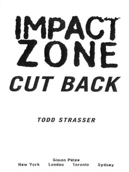 Cut Back, Todd Strasser - Ebook - 9781439121405