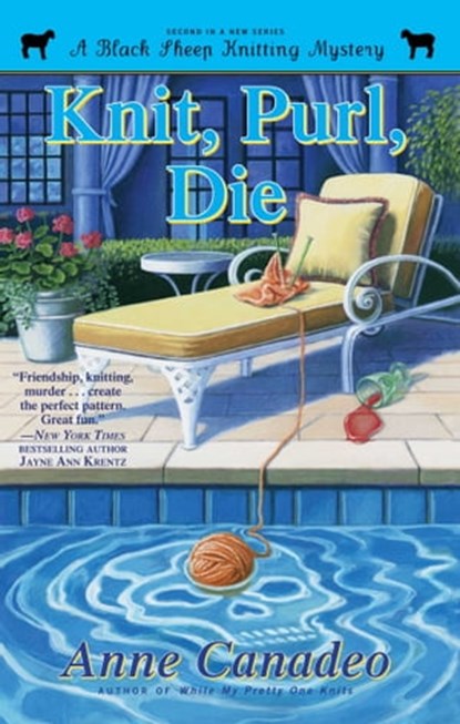 Knit, Purl, Die, Anne Canadeo - Ebook - 9781439126943