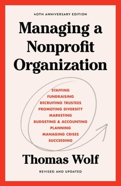 Managing a Nonprofit Organization, Thomas Wolf - Ebook - 9781439134894