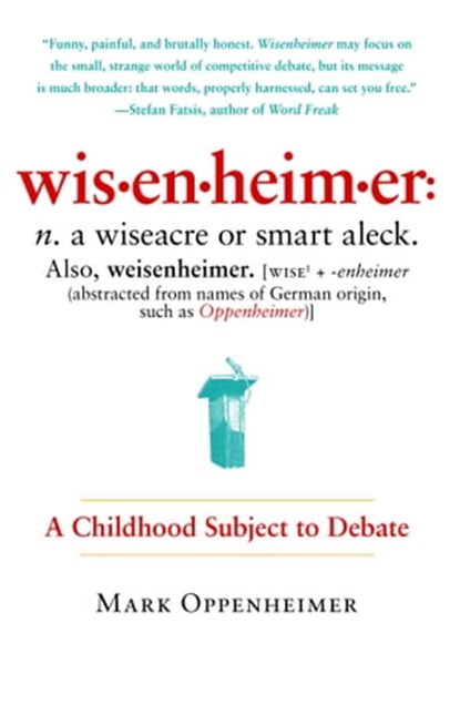 Wisenheimer, Mark Oppenheimer - Ebook - 9781439146989