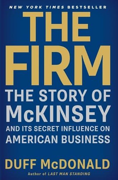 The Firm, Duff McDonald - Paperback - 9781439190982