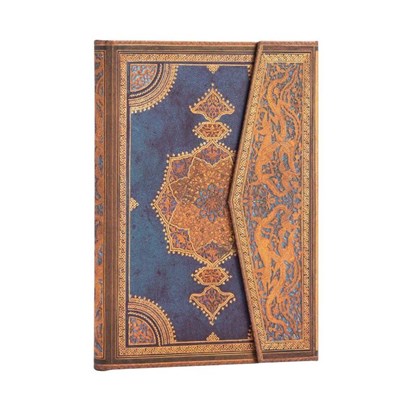 Safavid Indigo (Safavid Binding Art) Midi Unlined Hardcover Journal, Paperblanks - Gebonden - 9781439782002