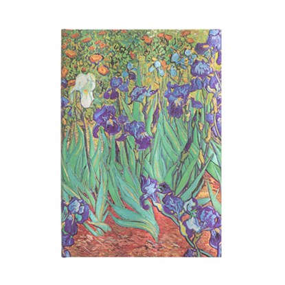 Van Gogh’s Irises Midi Unlined Hardcover Journal, Paperblanks - Gebonden - 9781439782057