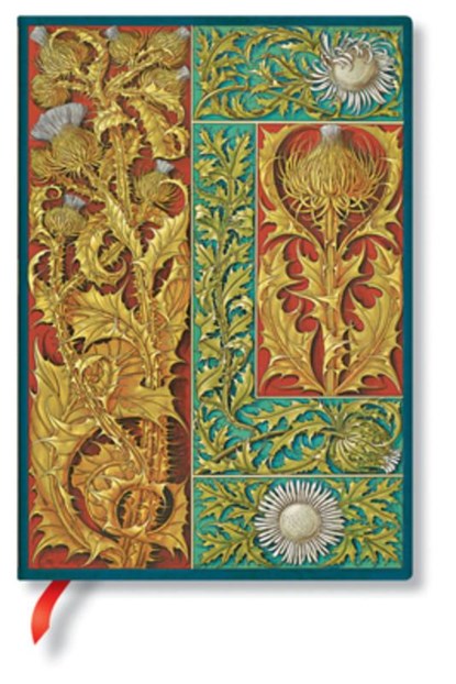 Wild Thistle (Vox Botanica) Midi Unlined Softcover Flexi Journal, Paperblanks - Paperback - 9781439794098