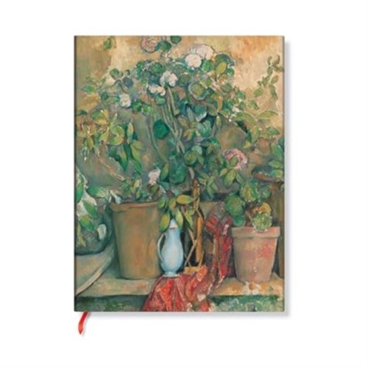 Cezanne’s Terracotta Pots and Flowers Mini Lined Hardback Journal (Elastic Band Closure), Paperblanks - Gebonden - 9781439797907