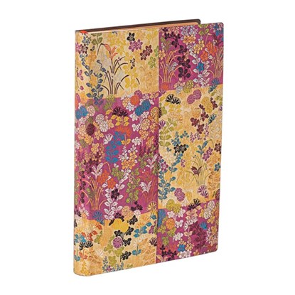 Kara-ori Pink (Japanese Kimono) Mini Lined Softcover Flexi Journal (Elastic Band Closure), Paperblanks - Paperback - 9781439798195