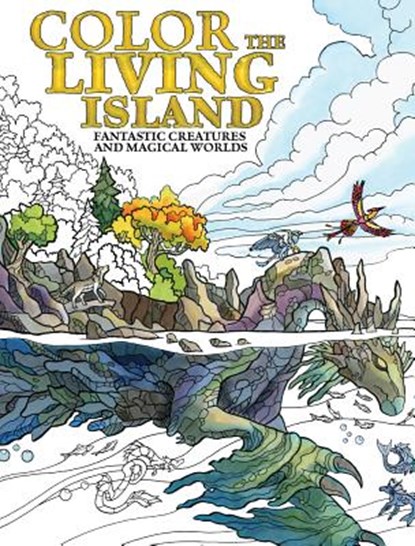 Color the Living Island, Emily Fiegenschuh - Paperback - 9781440347665