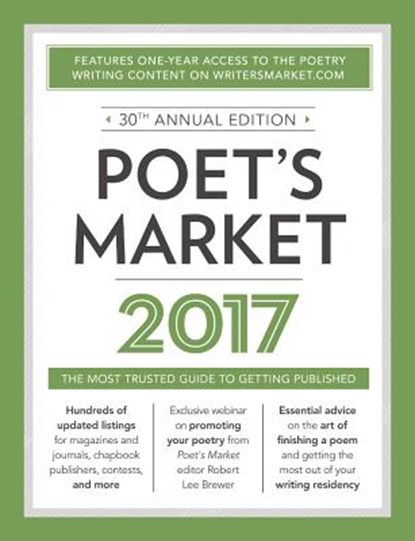 Poet's Market 2017, BREWER,  Robert Lee - Paperback - 9781440347788