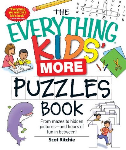 The Everything Kids' More Puzzles Book, Scot Ritchie - Paperback - 9781440506475