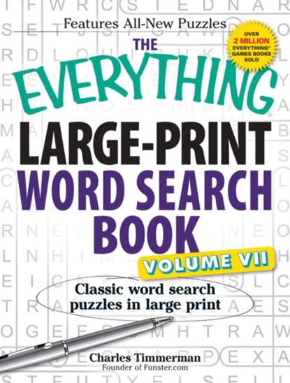 The Everything Large-Print Word Search Book, Volume VII, Charles Timmerman - Paperback - 9781440566813