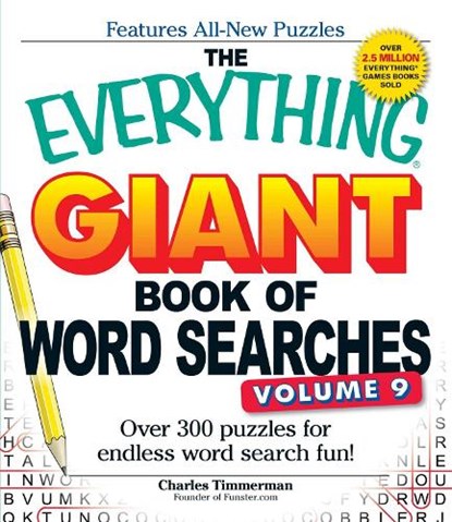 The Everything Giant Book of Word Searches, Volume 9, Charles Timmerman - Paperback - 9781440585425