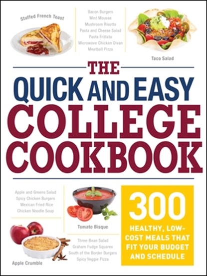 The Quick and Easy College Cookbook, Adams Media - Paperback - 9781440595233