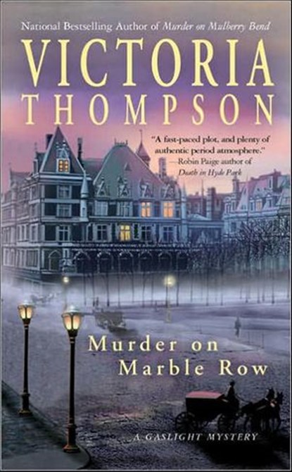 Murder on Marble Row, Victoria Thompson - Ebook - 9781440622595