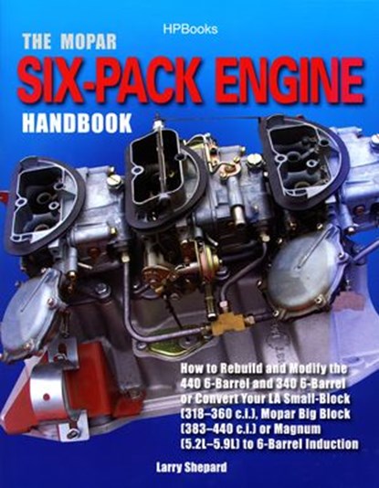 The Mopar Six-Pack Engine Handbook HP1528, Larry Shepard - Ebook - 9781440637681