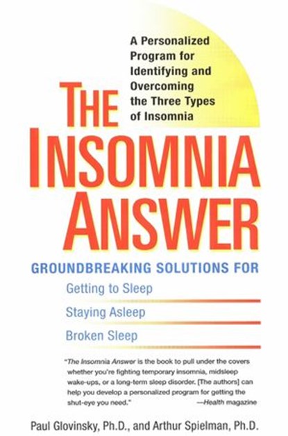 The Insomnia Answer, Paul Glovinsky ; Art Spielman - Ebook - 9781440678028