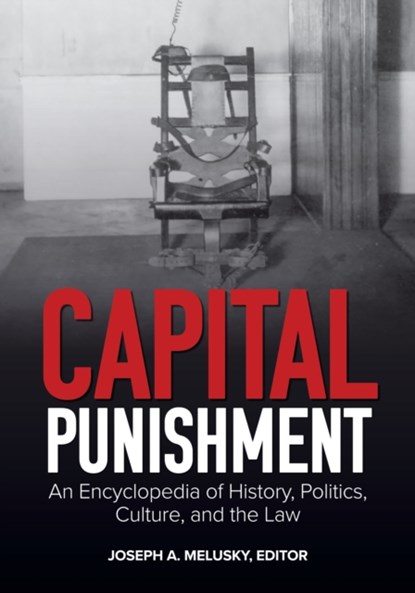 Capital Punishment, Joseph A. (Saint Francis University Melusky - Gebonden - 9781440877070
