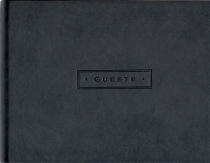 GUEST BK-CLASSIC-BLK, Inc Peter Pauper Press - Gebonden - 9781441303318
