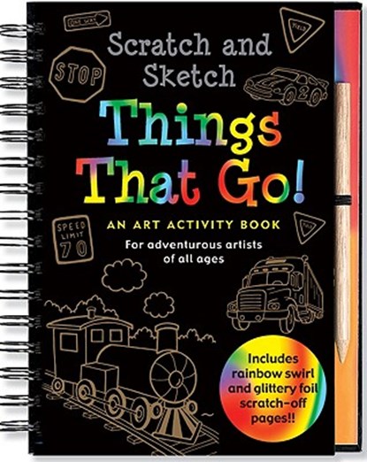 SCRATCH & SKETCH THINGS THAT G, Inc Peter Pauper Press - Paperback - 9781441303394