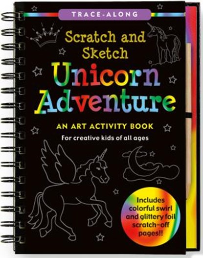 SCRATCH & SKETCH UNICORN ADV, Inc Peter Pauper Press - Paperback - 9781441313171