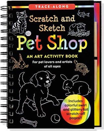 SCRATCH & SKETCH PET SHOP, Inc Peter Pauper Press - Gebonden - 9781441314185