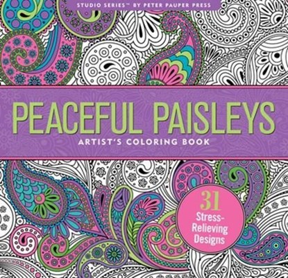 PEACEFUL PAISLEYS ADULT COLOR, Peter Pauper Press Inc - Paperback - 9781441320025