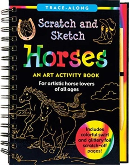 SCRATCH & SKETCH HORSES, Inc Peter Pauper Press - Paperback - 9781441322517