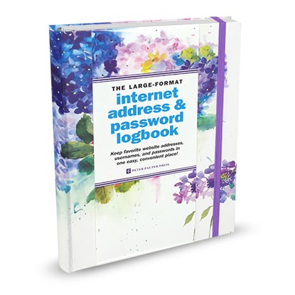 Internet Log Bk Large Hydrangeas, Inc Peter Pauper Press - Gebonden - 9781441323873