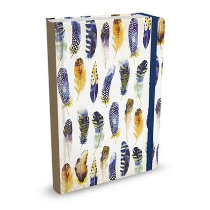 Mid Size Journal Peter Pauper Watercolor Feathers, niet bekend - Gebonden - 9781441324498