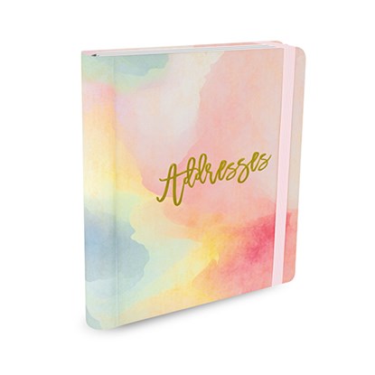 Addressbook Large Peter Pauper Watercolor Sunset, niet bekend - Gebonden - 9781441328250
