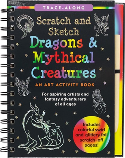 Scratch & Sketch Dragons & Mythical Creatures (Trace Along), Peter Pauper Press Inc - Gebonden - 9781441333568
