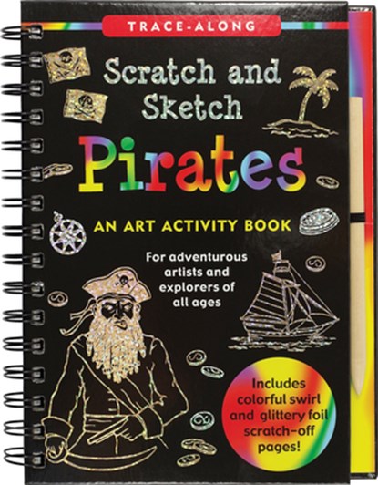 Scratch & Sketch Pirates (Trace Along), Peter Pauper Press Inc - Gebonden - 9781441334039