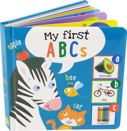 My First ABCs Padded Board Book, Simon Abbott - Gebonden - 9781441336781