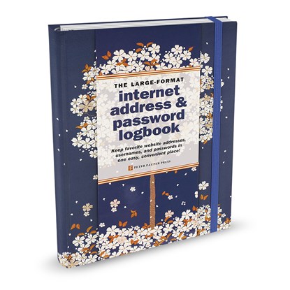 Logbook  Internet address & Password Large Peter Pauper Falling Blossoms, niet bekend - Gebonden - 9781441337986