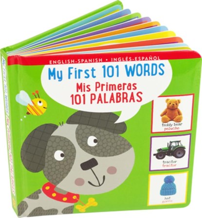 My First 101 Words Bilingual Board Book (English/Spanish) (P, Simon Abbott - Gebonden - 9781441338105