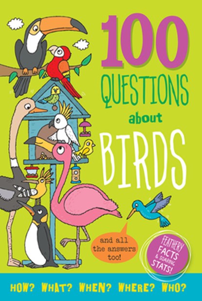 100 Questions about Birds, Simon Abbott - Gebonden - 9781441338129