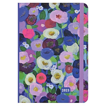 2025 Floral Fields Weekly Planner (16 Months, Sept 2024 to Dec 2025), Abby Jacobs - Gebonden - 9781441342737