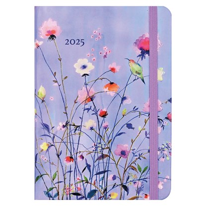 2025 Lavender Wildflowers Weekly Planner (16 Months, Sept 2024 to Dec 2025), Lauren Wan - Gebonden - 9781441342768